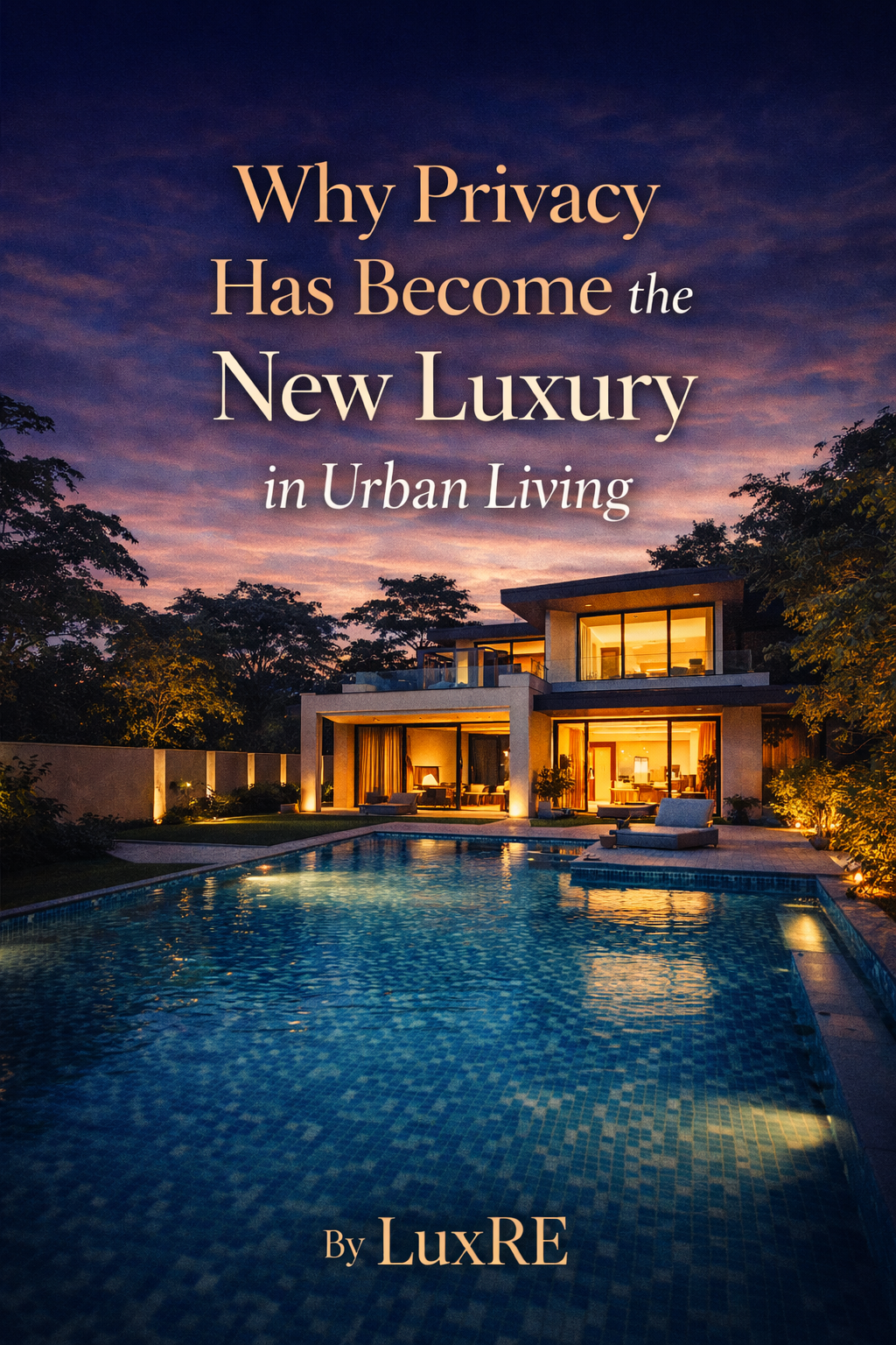 Why Privacy Has Become the New Luxury in Urban Living